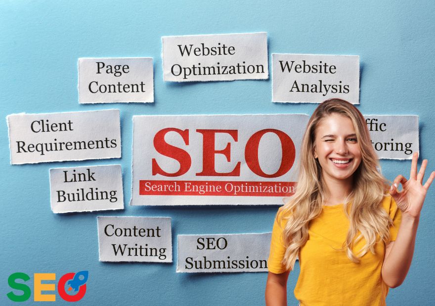 So wichtig ist SEO für WordPress Webseiten! Jetzt SEO verstehen und richtig anwenden 8 SEO für WordPress Webseiten. Eine Frau, die sich freut, SEO verstanden zu haben ist auf dem Bild